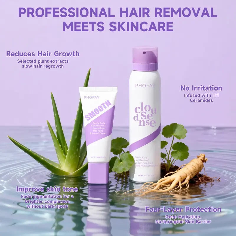 Sensitive Skin Hair Removal Spray