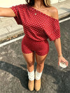 Polka Dot Summer Loungewear Set
