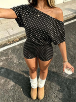 Polka Dot Summer Loungewear Set