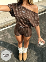 Polka Dot Summer Loungewear Set