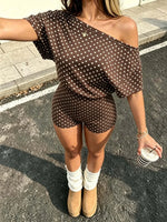 Polka Dot Summer Loungewear Set