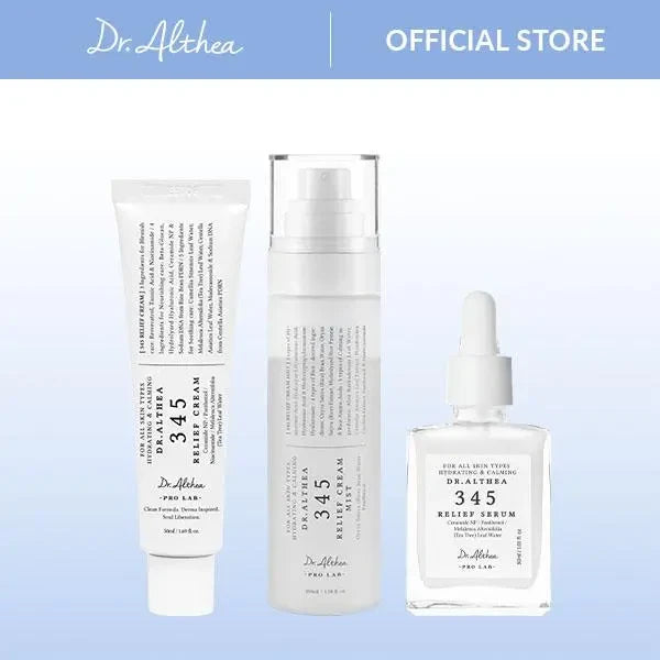 Dr.Althea 345 Relief Trio Set